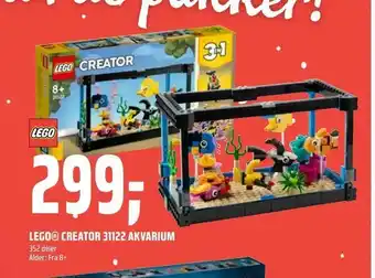 Coop Obs Lego® creator 31122 akvarium tilbud