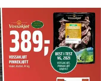 Coop Obs Vossakjøt pinnekjøtt tilbud