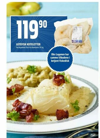 Coop Obs Lutefisk koteletter tilbud