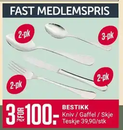Europris BESTIKK, Medlemspris tilbud