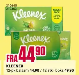 Europris KLEENEX tilbud