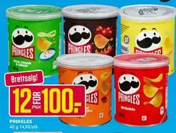 Europris PRINGLES, NOK 100 tilbud