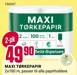 Europris MAXI TØRKEPAPIR, NOK 49.9 tilbud