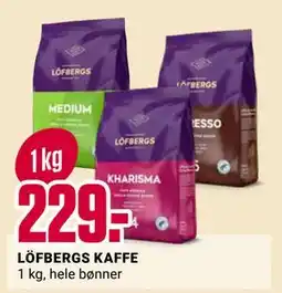 Europris LÖFBERGS KAFFE, NOK 229 tilbud