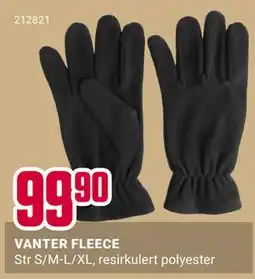 Europris VANTER FLEECE, NOK 99.9 tilbud