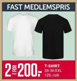 Europris T-SHIRT, Medlemspris tilbud
