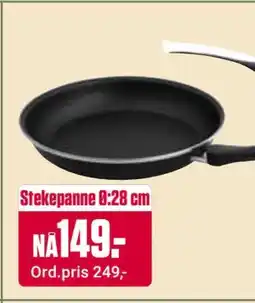 Europris Stekepanne Ø:28 cm, NOK 149 tilbud