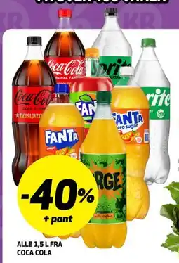 Bunnpris Alle 1,5 L fra Coca Cola tilbud
