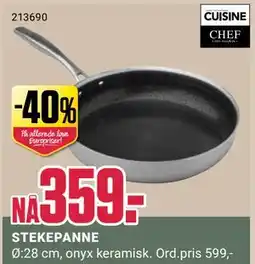 Europris STEKEPANNE, NOK 359 tilbud