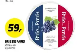 Bunnpris BRIE DE PARIS, NOK 59 tilbud