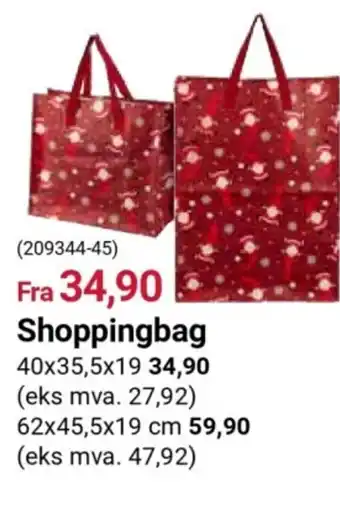 Europris Shoppingbag tilbud