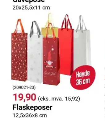 Europris Flaskeposer tilbud