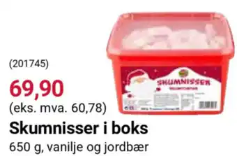 Europris Skumnisser i boks tilbud