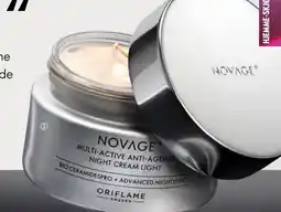 Oriflame Novage+ Multi-Active Anti-Ageing Night Cream Light tilbud