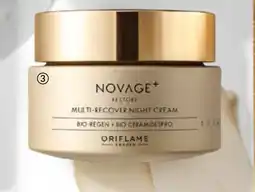 Oriflame Novage+ Restore Multi-Recover Night Cream tilbud