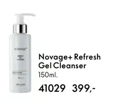 Oriflame Novage+ Refresh Gel Cleanser tilbud