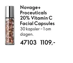 Oriflame Novage+ Proceuticals 20% Vitamin C Facial Capsules tilbud
