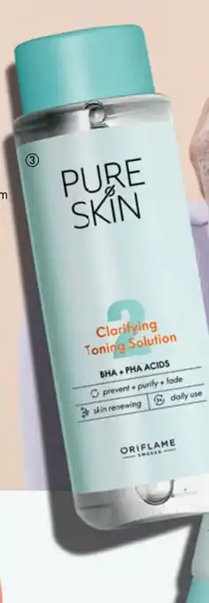 Oriflame Pure Skin Clarifying Toning Solution tilbud