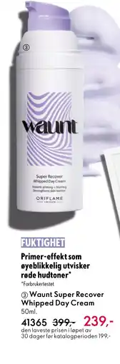Oriflame Waunt Super Recover Whipped Day Cream tilbud