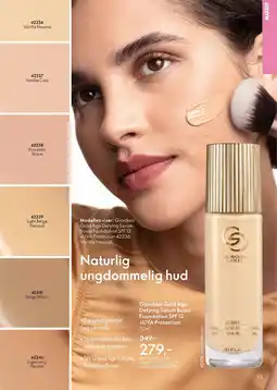 Oriflame Giordani Gold Age Defying Serum Boost Foundation SPF 12 +UVA Protection tilbud