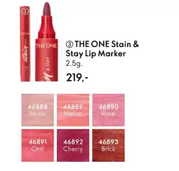 Oriflame THE ONE Stain & Stay Lip Marker tilbud