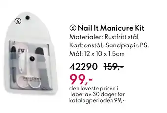 Oriflame Nail It Manicure Kit tilbud