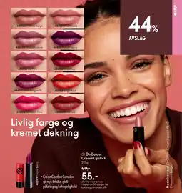 Oriflame On Colour Cream Lipstick tilbud