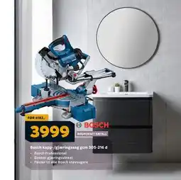 Megaflis Bosch kapp-/gjæringssag gcm 305-216 d, NOK 3999 tilbud