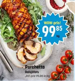 Eurocash Porchetta, SEK 99.85 tilbud