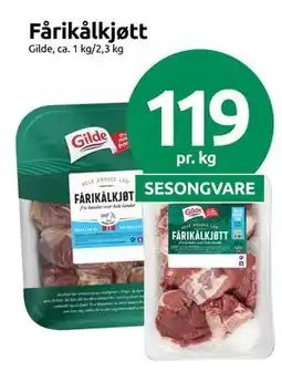 Joker Fårikålkjøtt, NOK 119 tilbud