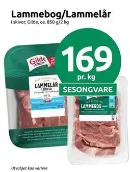 Joker Lammebog/Lammelår, NOK 169 tilbud