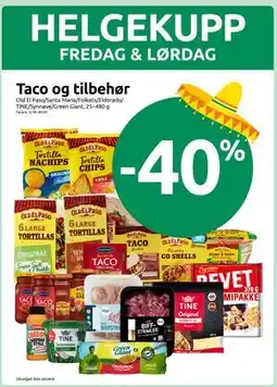 Joker Taco og tilbehør tilbud