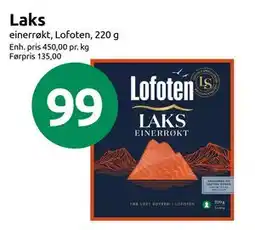 Joker Laks, NOK 99 tilbud