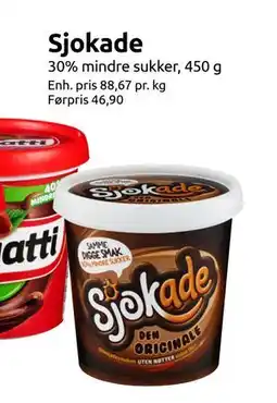 Joker Sjokade, NOK 39.9 tilbud