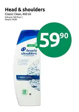 Joker Head & shoulders, NOK 59.9 tilbud