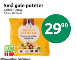 Joker Små gule poteter, NOK 29.9 tilbud