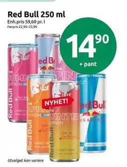 Joker Red Bull 250 ml, NOK 14.9 tilbud