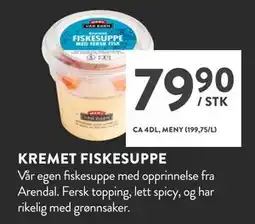Jacobs KREMET FISKESUPPE, NOK 79.9 tilbud