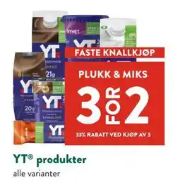 Jacobs YT produkter tilbud