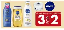 Sparkjøp ALT FRA NIVEA INKL. SOLKREM tilbud