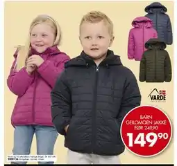Sparkjøp BARN GEILOMOEN JAKKE, NOK 149.9 tilbud
