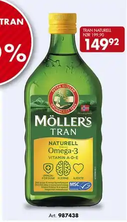 Sparkjøp TRAN NATURELL, NOK 149.92 tilbud