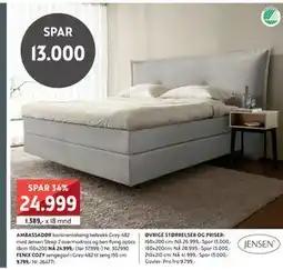 Bohus AMBASSADØR kontinentalseng tilbud
