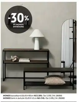 Bohus 30% PÅ MONDO ENTRÉSERIE tilbud