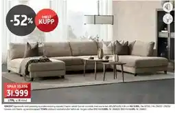 Bohus VINCENT hjørnesofa, NOK 31999 tilbud
