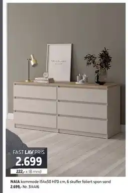 Bohus NAIA kommode, NOK 2699 tilbud