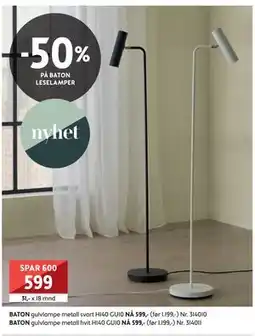Bohus 50% PÅ BATON LESELAMPER tilbud