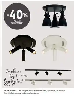 Bohus 40% PÅ ALLE TAKSPOTTER tilbud