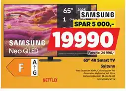 POWER 65 4K Smart TV, NOK 19990 tilbud