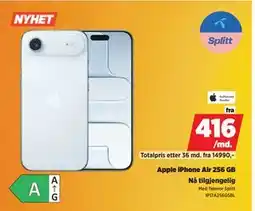 POWER Apple iPhone Air 256 GB tilbud